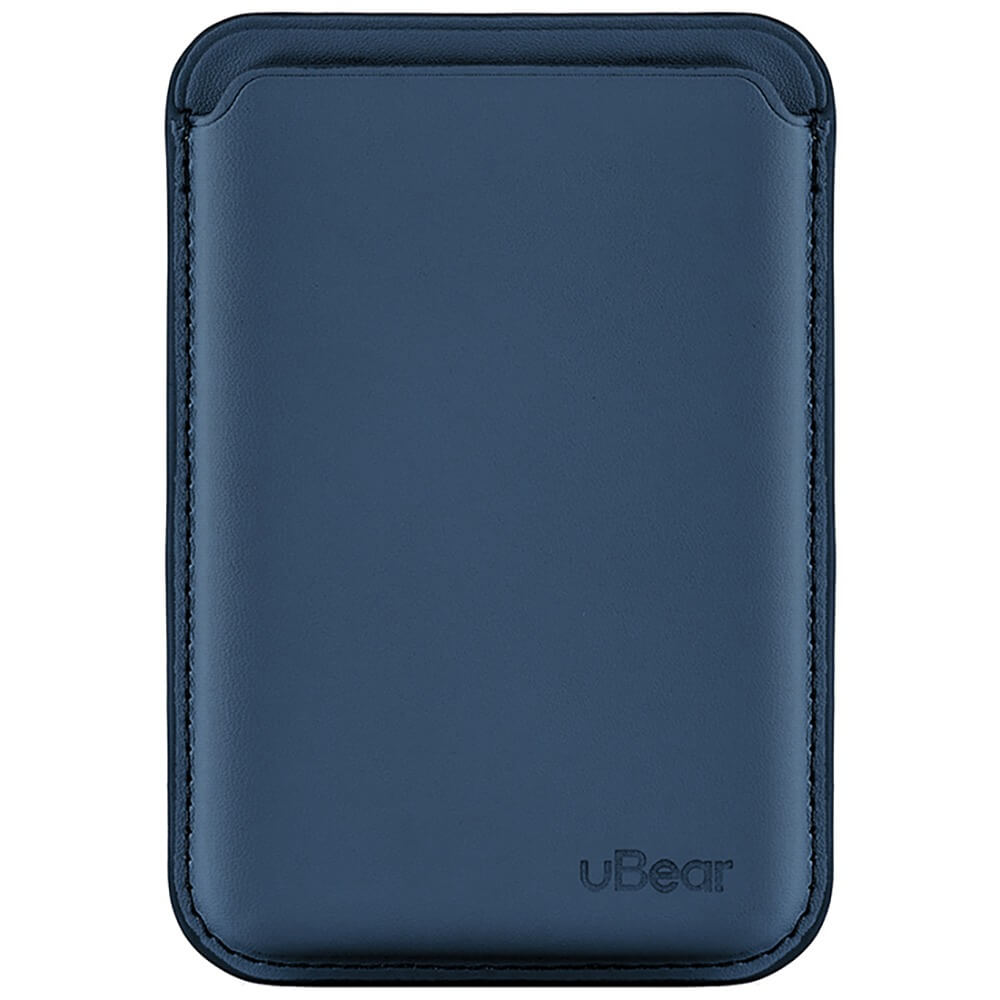 Картхолдер uBear Shell Case для Apple iPhone с MagSafe, тёмно-синий
