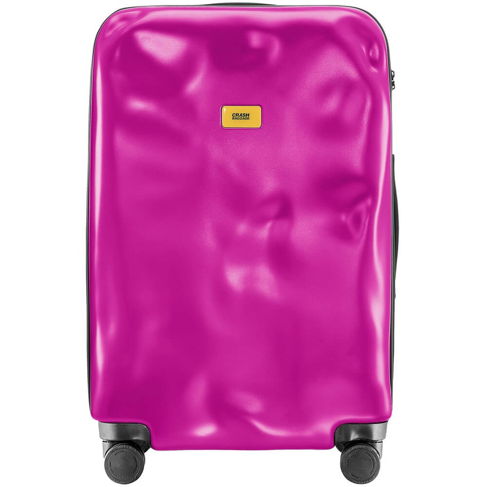Чемодан Crash Baggage Icon Medium фуксия (CB162 029), цвет розовый