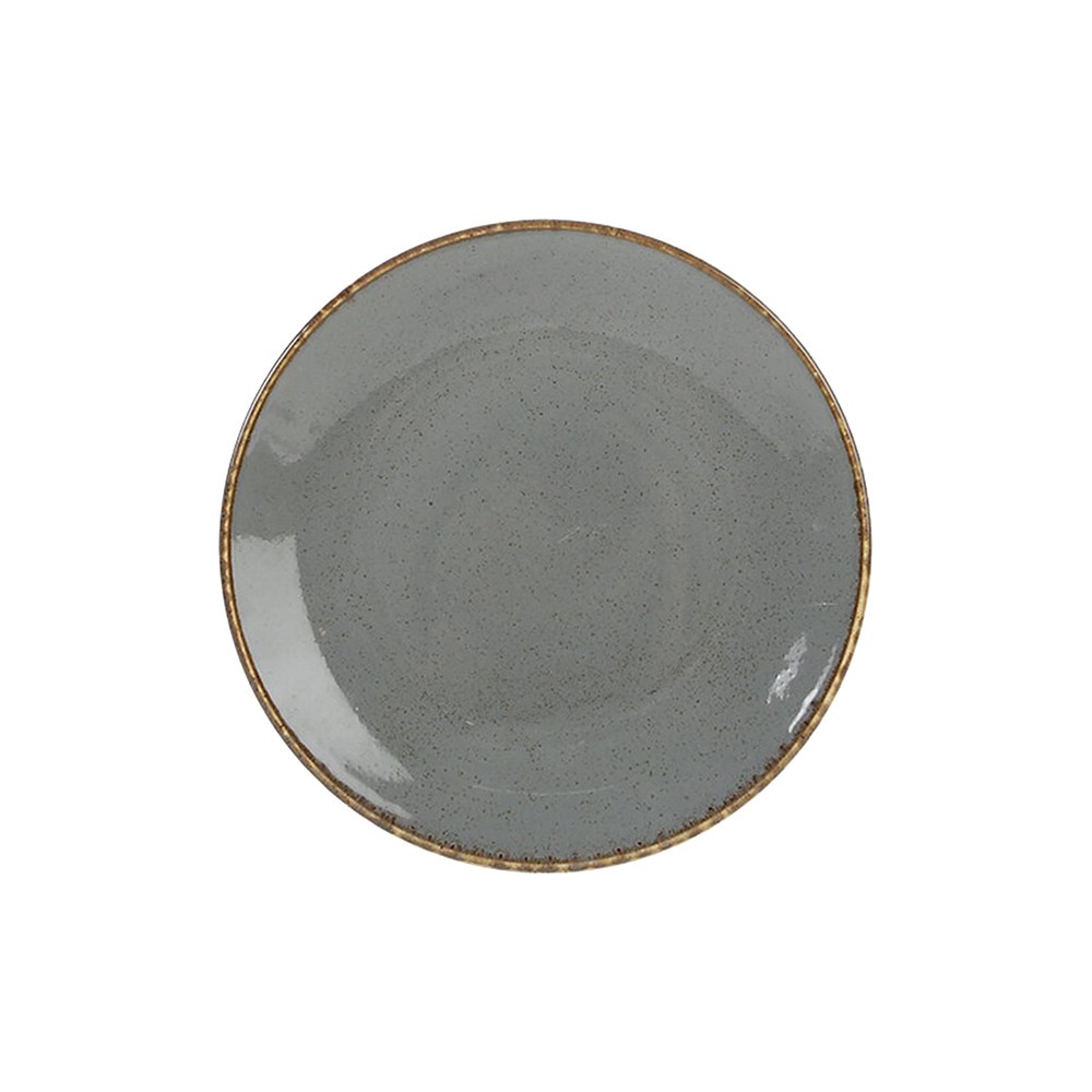 Тарелка Porland Dark Grey 187618