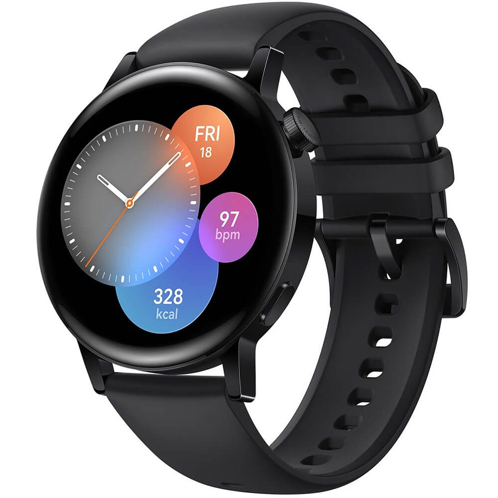 Смарт-часы Huawei Watch GT 3 Active чёрный (MIL-B19S)