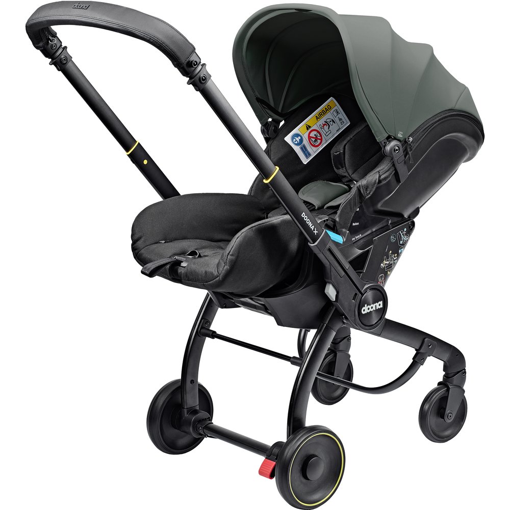 Детская коляска-автокресло Doona X грифельный зеленый (SP450-20-047-015)