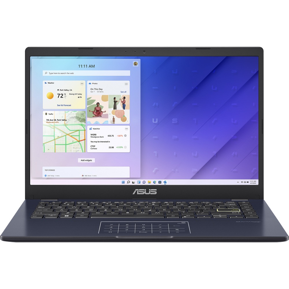 Ноутбук ASUS Vivobook Go 14 E410MABV1832W (90NB0Q15M006H0), цвет синий Vivobook Go 14 E410MABV1832W (90NB0Q15M006H0) - фото 1