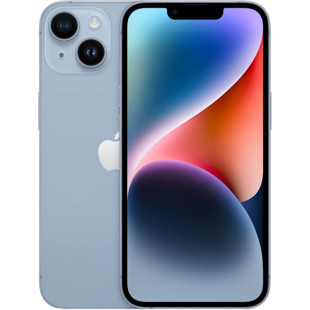 Смартфон Apple iPhone 14 128 ГБ Dual SIM голубой