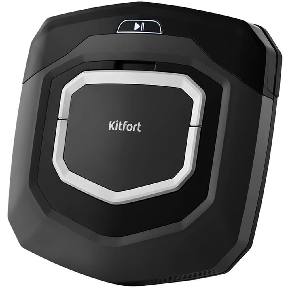 Робот-пылесос Kitfort КТ-570, цвет чёрный - фото 1