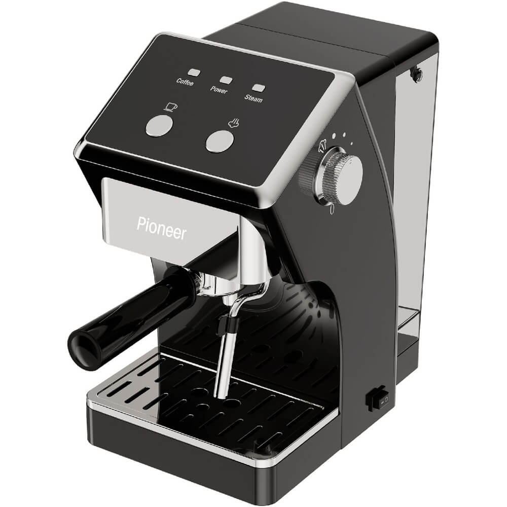 Кофеварка Pioneer CM115P black, цвет чёрный