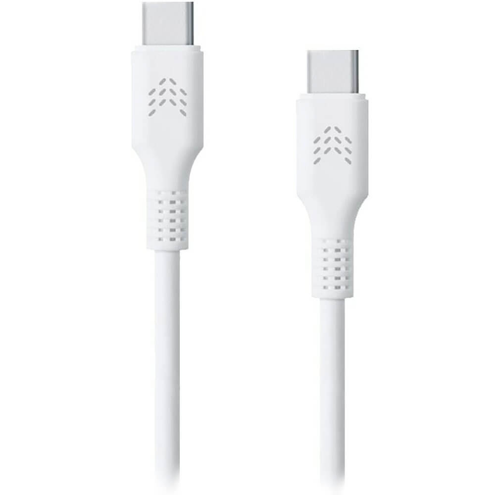 Кабель Rocket Flex TPE USB-C белый 1 м, белый