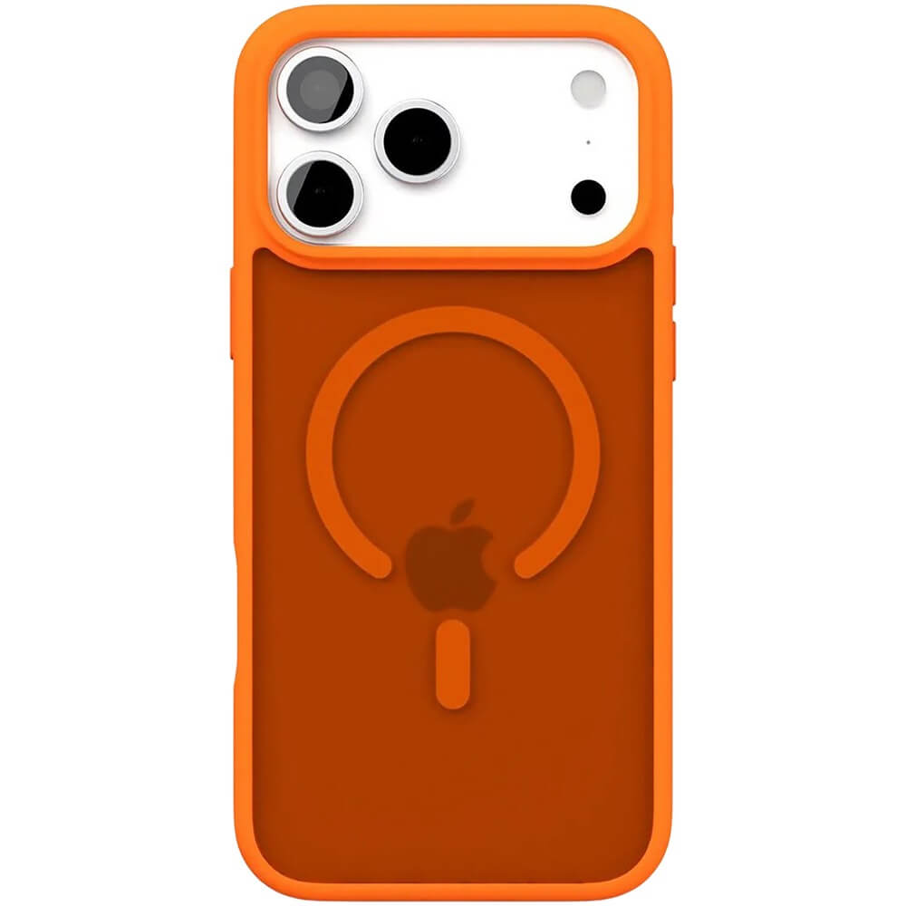 Чехол VLP Lite Bloom Case с MagSafe для iPhone 17 Pro Max оранжевый (10537008)