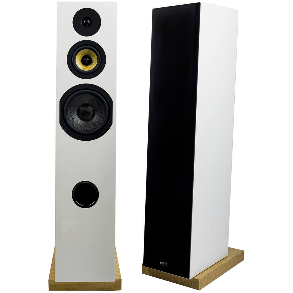 Акустическая система Davis Acoustics Courbet 8 White Gloss