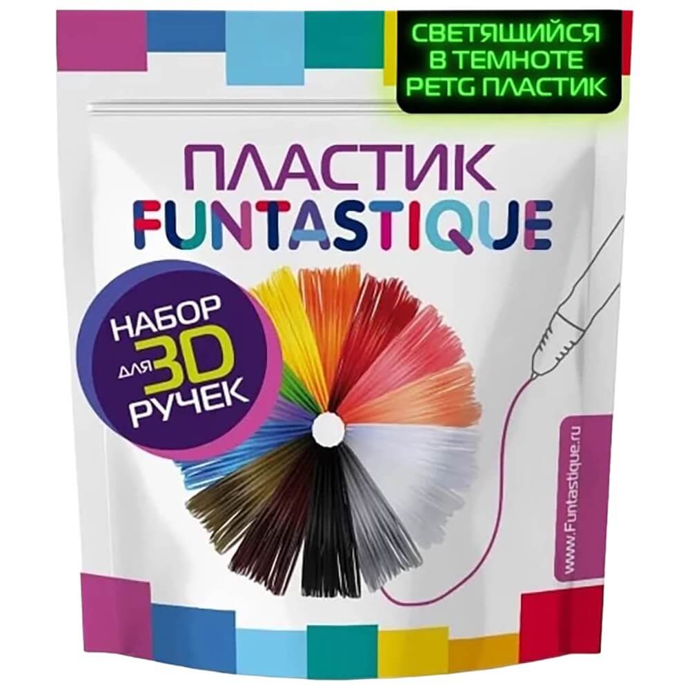 Набор PETG-пластика Funtastique PETGF-PEN-3-15 3 цвета по 15 м