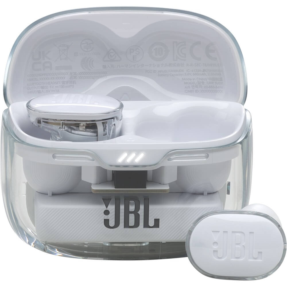 Наушники JBL Tune Buds Ghost Edition белый