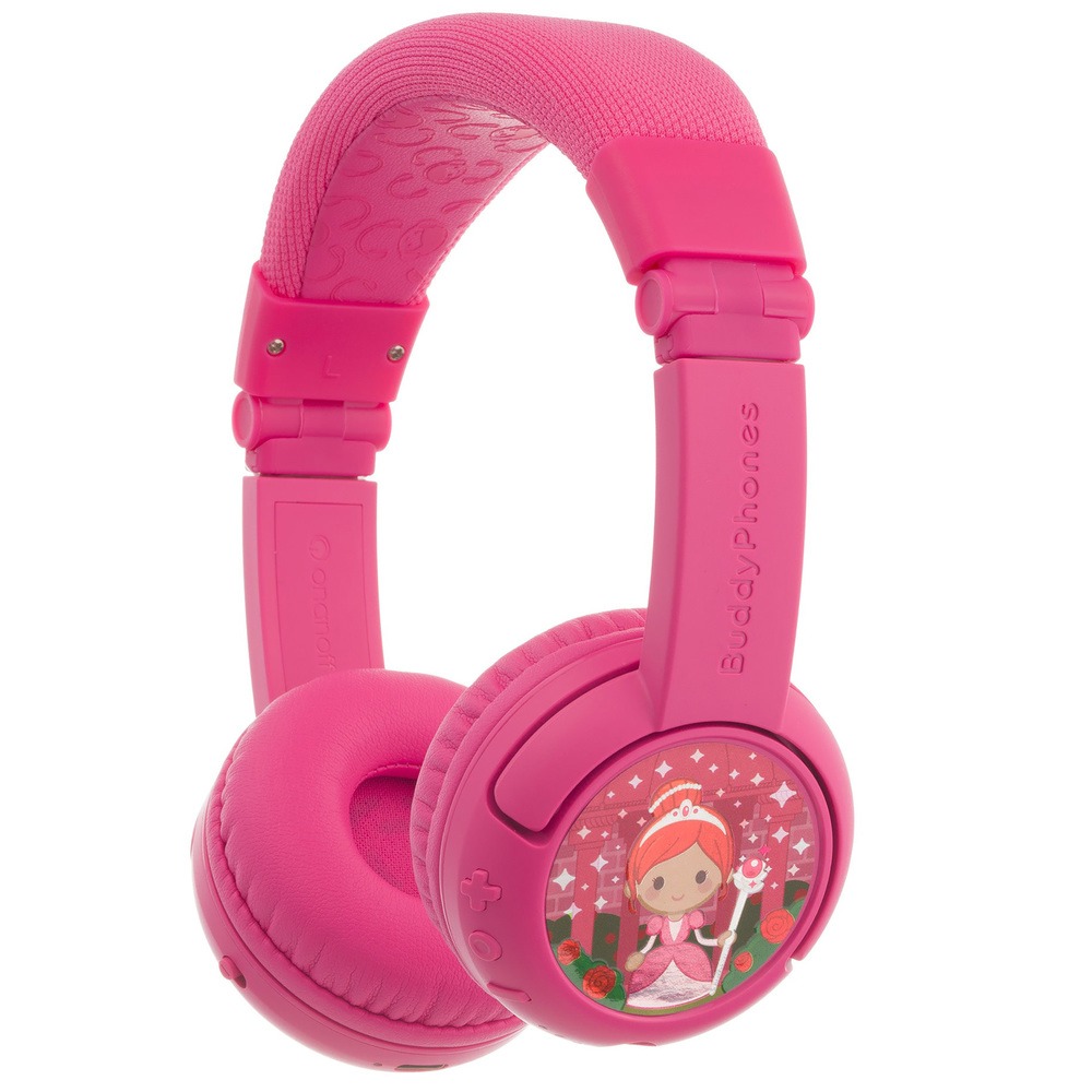 Наушники Onanoff Buddyphones Play+, розовый