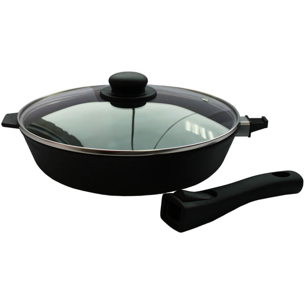 Сковорода Камская Посуда с8062, цвет чёрный