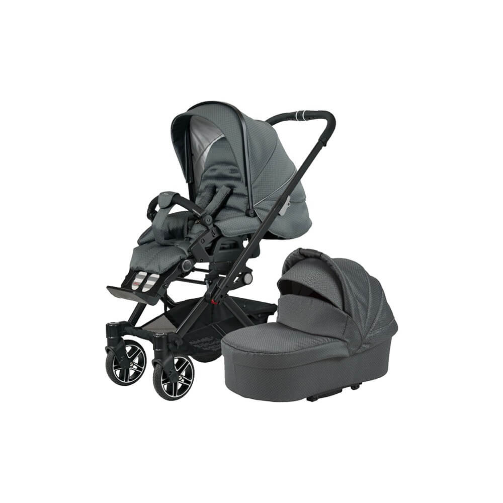 Детская коляска Hartan VIP GTS XL 209, цвет серый - фото 1