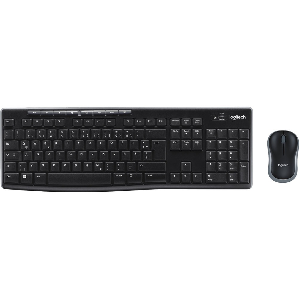 Комплект клавиатуры и мыши Logitech MK270 black 920-004518 359000₽