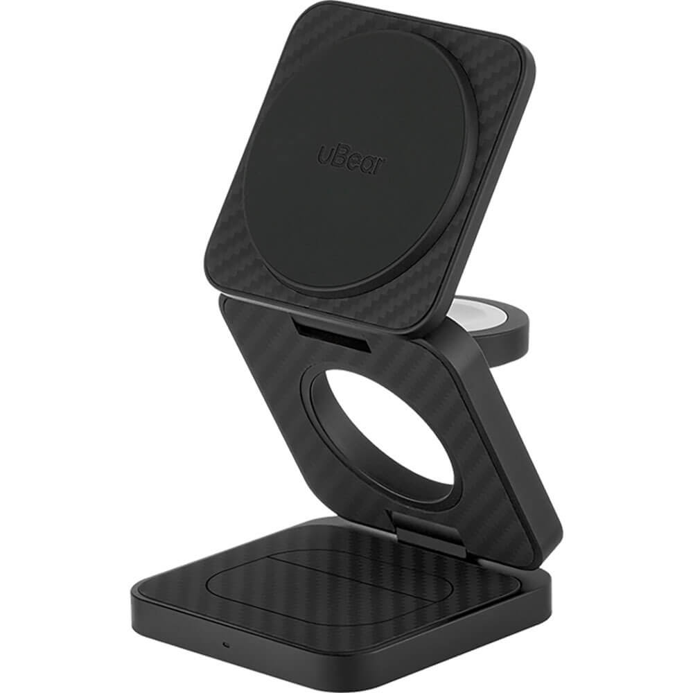 Беспроводное зарядное устройство uBear Balance Supreme 3 in 1 чёрный WL17BL31-AW 16990₽