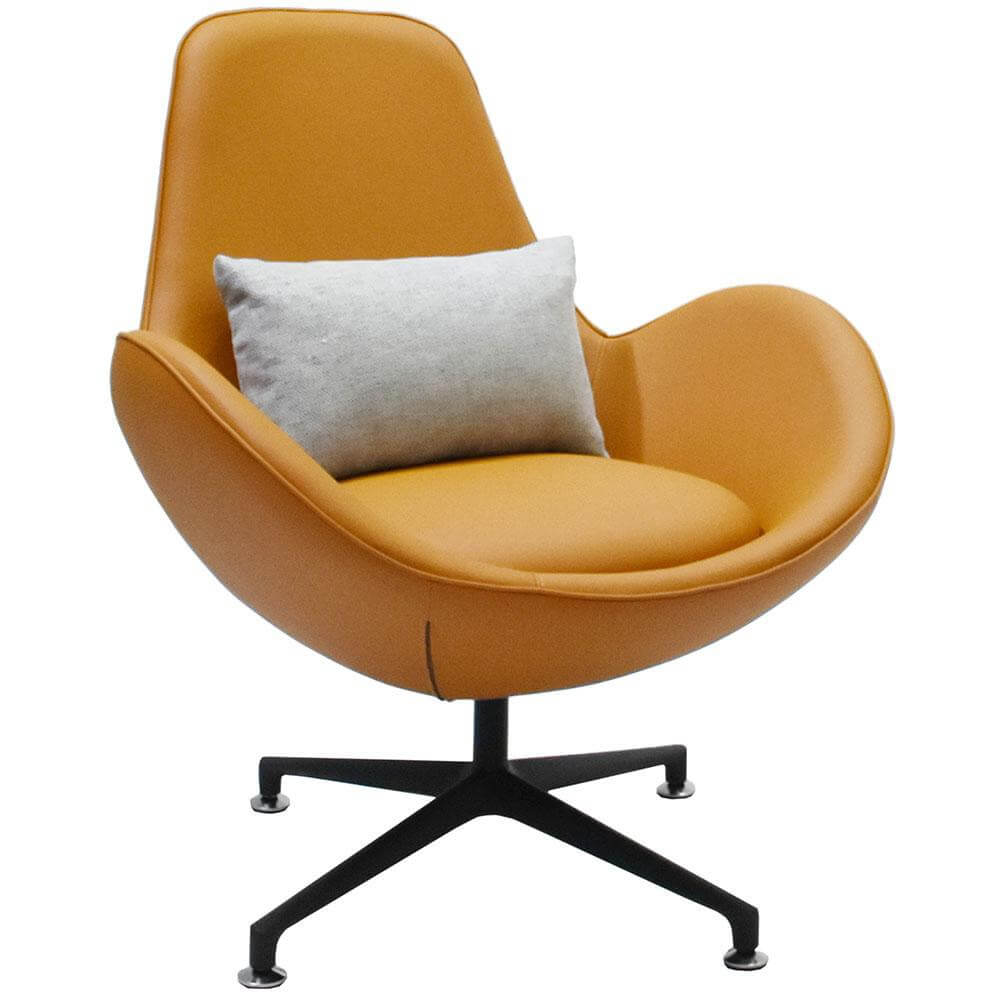 Кресло Bradex Home Oscar FR 0670, цвет оранжевый