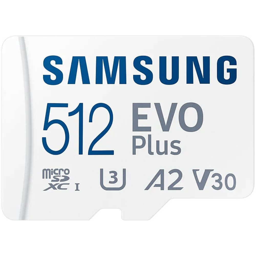 Карта памяти Samsung EVO Plus microSDXC 512GB (MB-MC512KA/CN) EVO Plus microSDXC 512GB (MB-MC512KA/CN) - фото 1