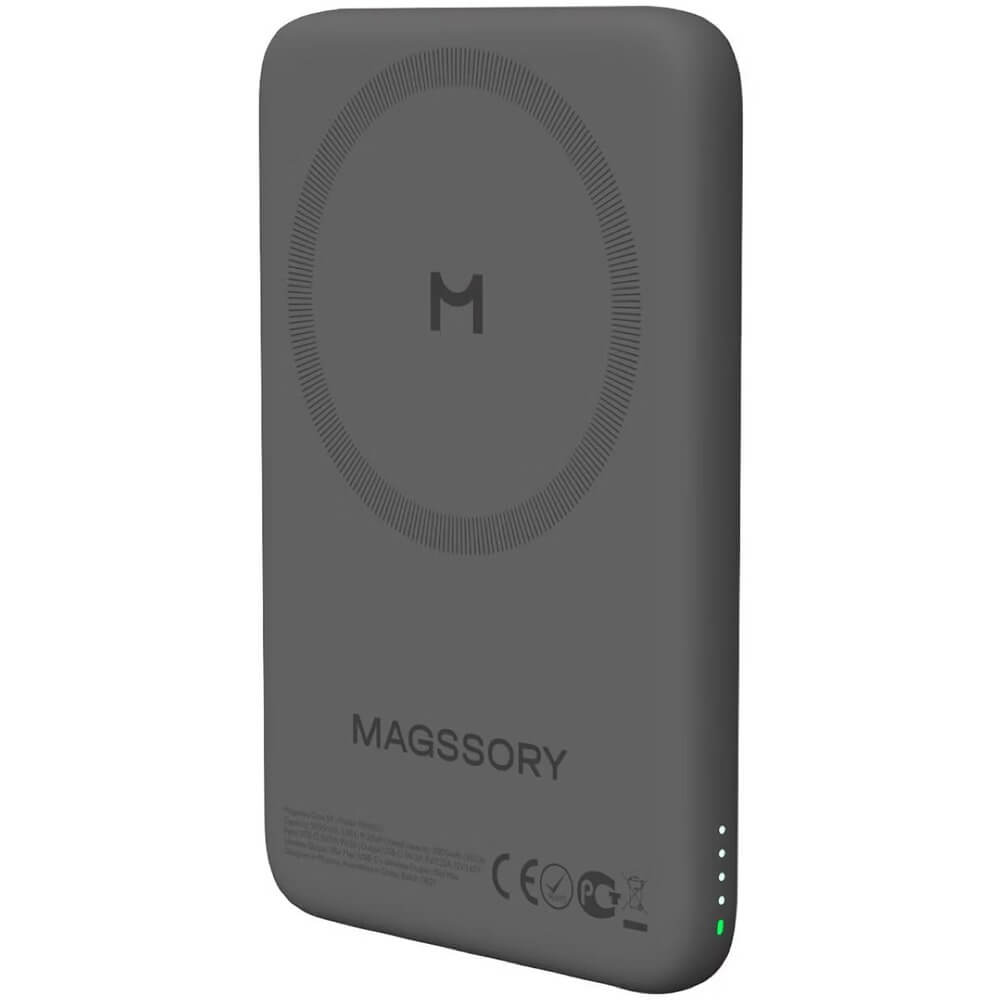 Внешний аккумулятор Magssory Core 5K 5000 мAч с MagSafe PBN003m 3990₽