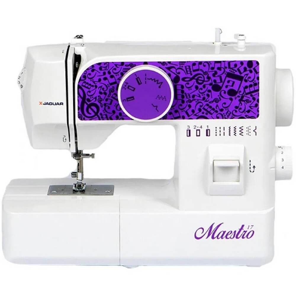 Швейная машинка Jaguar Maestro 17, цвет фиолетовый