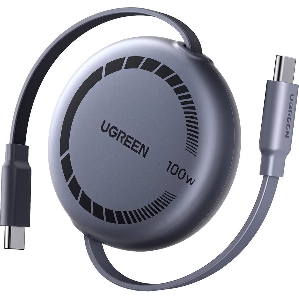 Кабель Ugreen L531 USB-C/USB-C 1 м серый космос (65905)