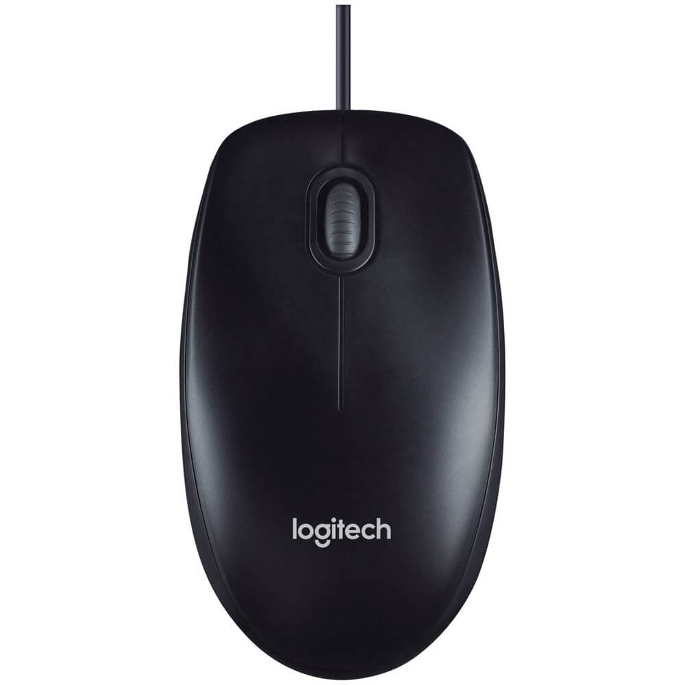 Компьютерная мышь Logitech M90 Black (910-001795), цвет чёрный