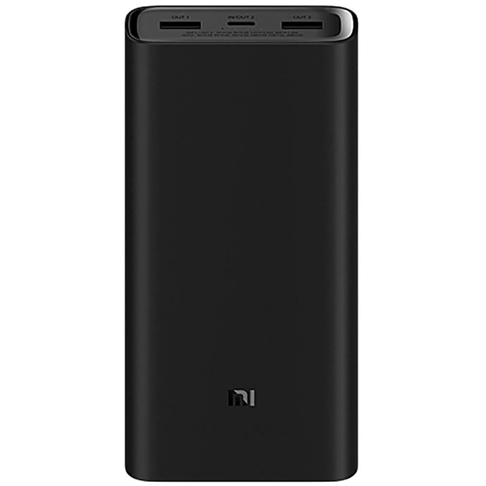 Внешний аккумулятор Xiaomi Mi Power Bank 3 Pro 20000 мАч, чёрный (BHR5121GL)