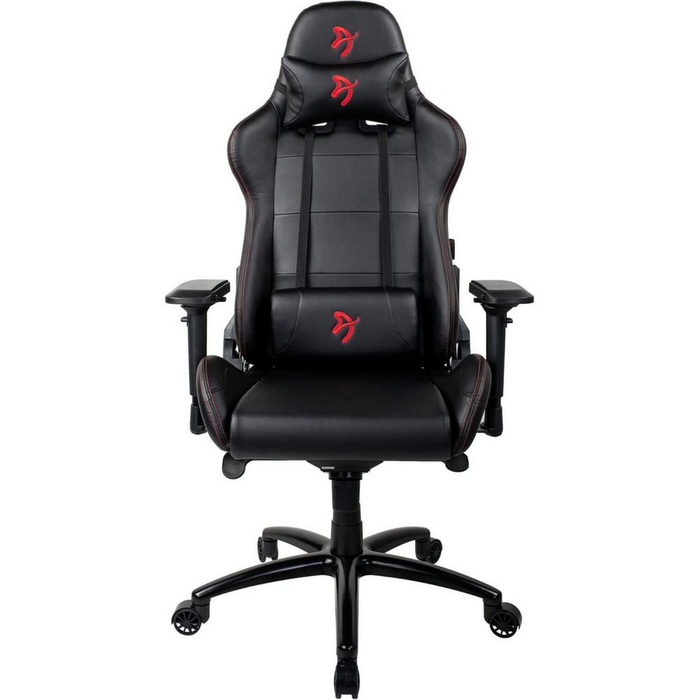 Компьютерное кресло Arozzi Verona Signature Black PU Red Logo от Технопарк