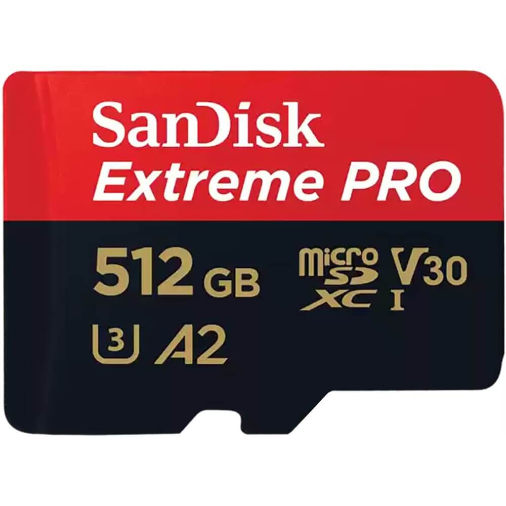 Карта памяти SanDisk Extreme Pro 512 ГБ (SDSQXCD-512G-GN6MA) Extreme Pro 512 ГБ (SDSQXCD-512G-GN6MA) - фото 1