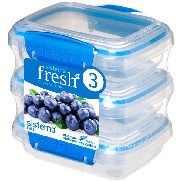 Набор контейнеров для еды Sistema Fresh 921523