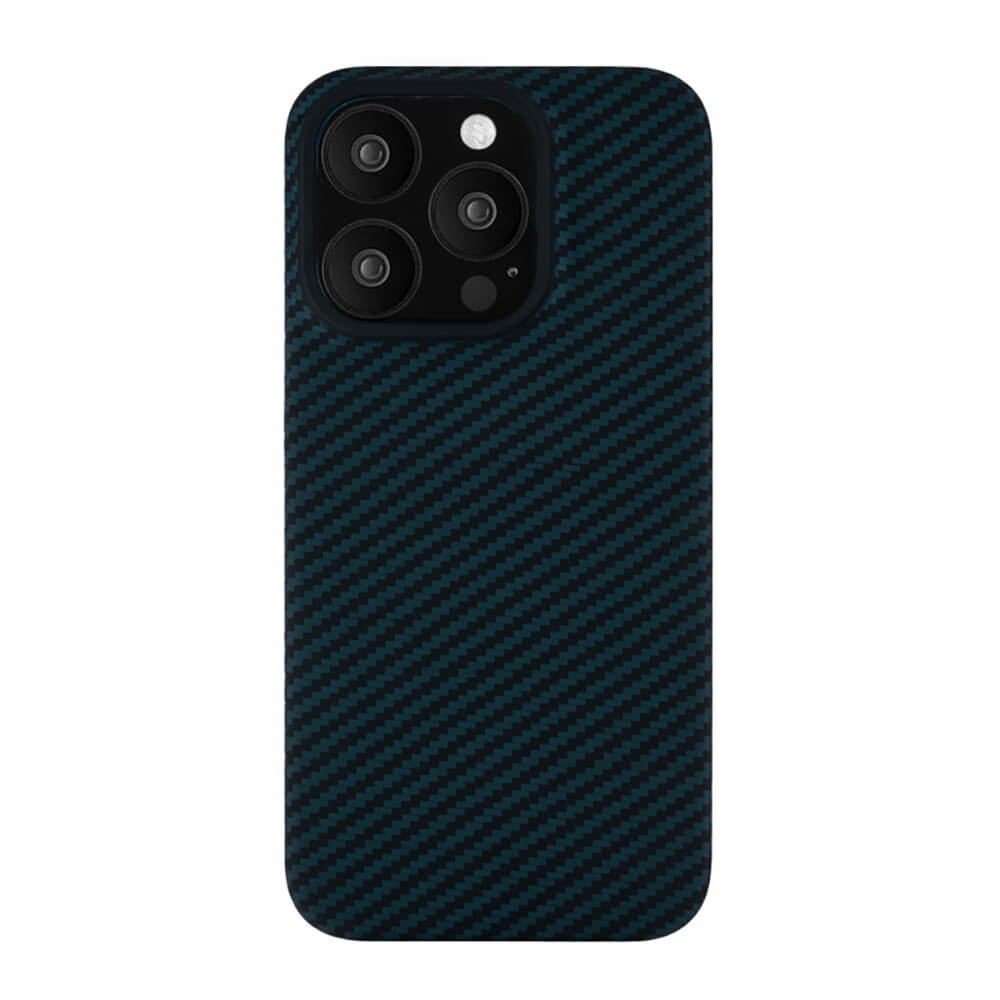 Чехол uBear Supreme Kevlar Case для iPhone 15 Pro с MagSafe синий