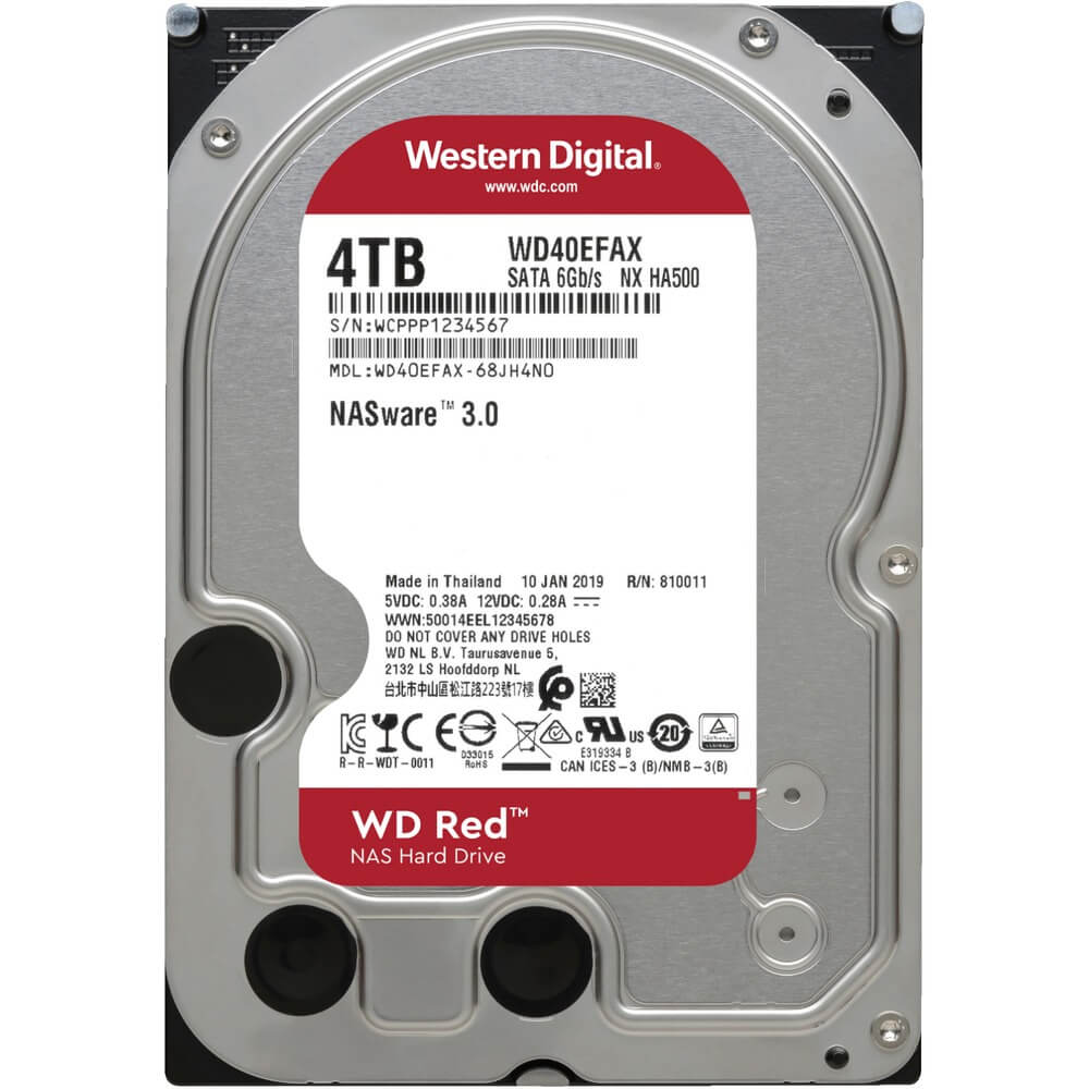 Жесткий диск Western Digital Original 4TB Red (WD40EFAX)