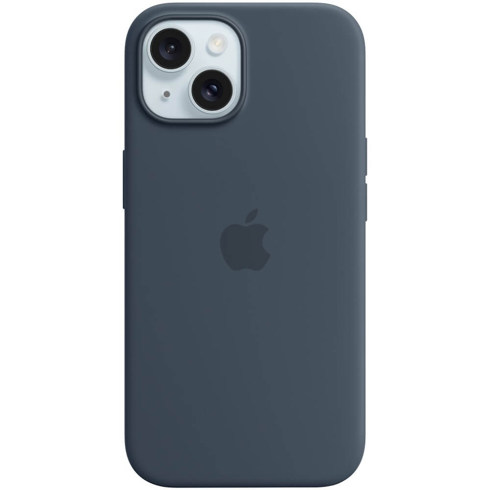 Чехол Apple для iPhone 15 Silicone Case MagSafe грозовая туча