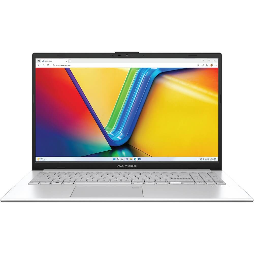 Ноутбук ASUS VivoBook Go 15 E1504GA-BQ527 (90NB0ZT1-M00VB0), цвет серебристый VivoBook Go 15 E1504GA-BQ527 (90NB0ZT1-M00VB0) - фото 1