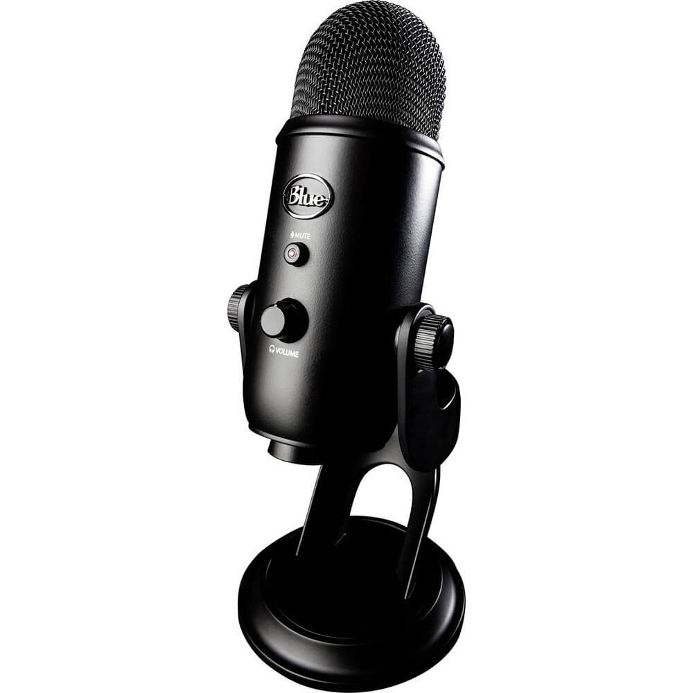 Микрофон для компьютера Blue Yeti Blackout