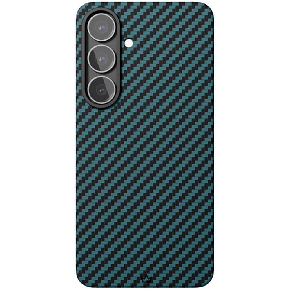 Чехол VLP Kevlar Case с MagSafe для Samsung S25+ синий