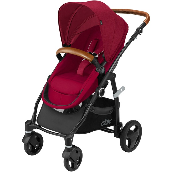 Детская коляска Cybex Leotie Flex Lux Crunchy Red