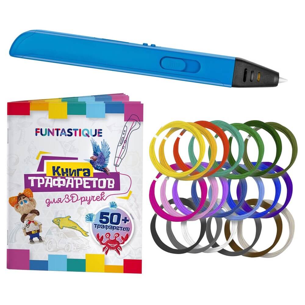 Набор Funtastique 3в1 голубой (RP800A BU-PLA-20-SB)