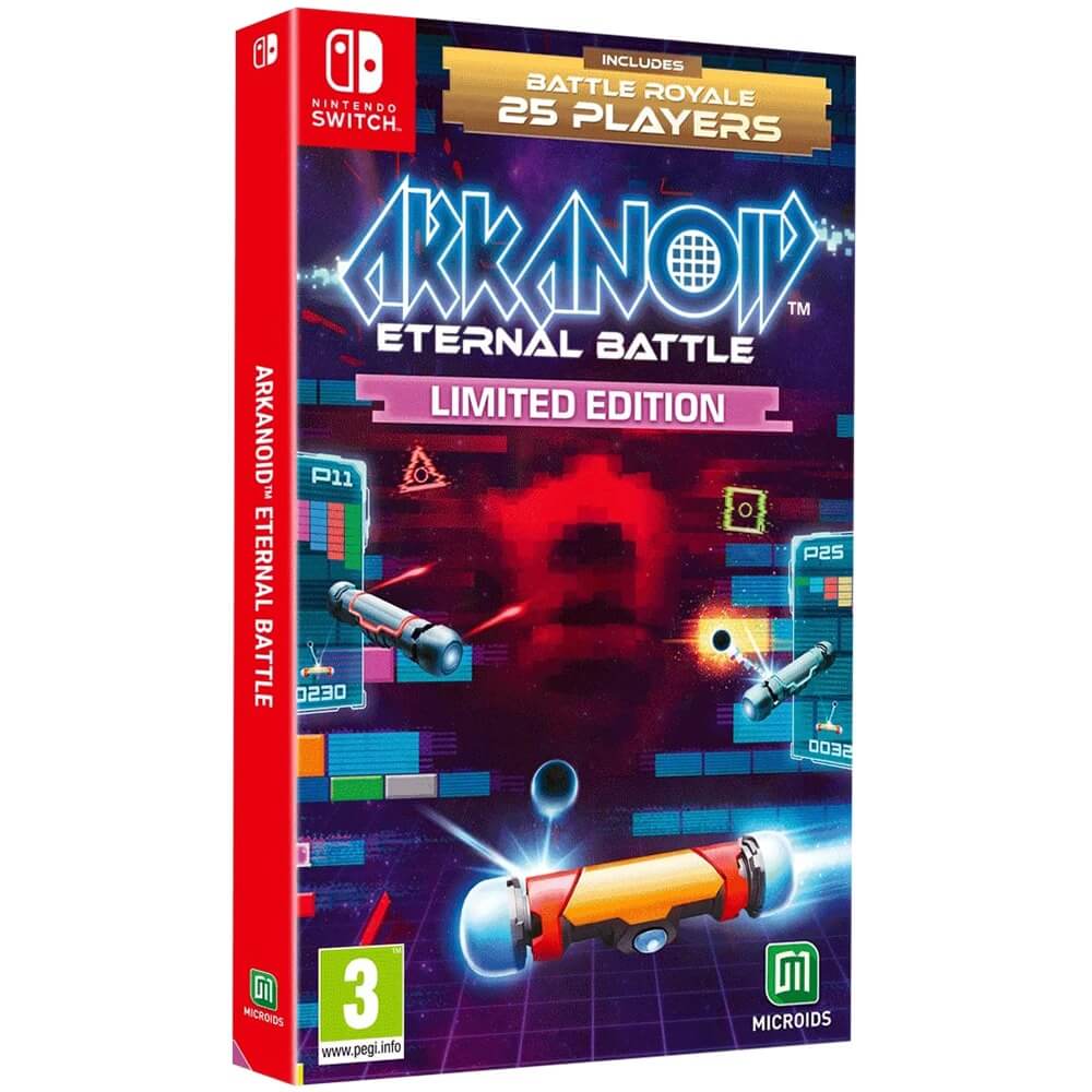 Arkanoid - Eternal Battle. Limited Edition Switch, русский интерфейс