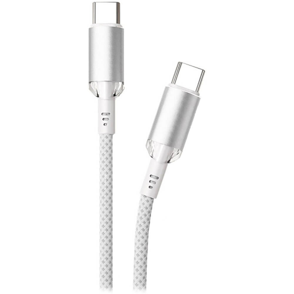Кабель VLP Diamond Cable USB-C 1.2 м белый