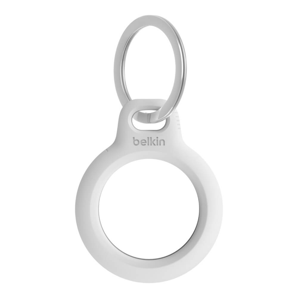Брелок-подвеска с кольцом Belkin для AirTag, белый от Технопарк