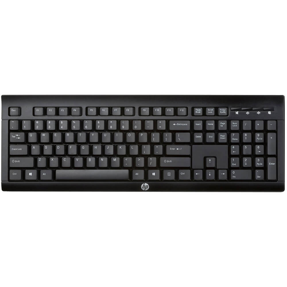 Клавиатура HP K2500 E5E78AA, Black