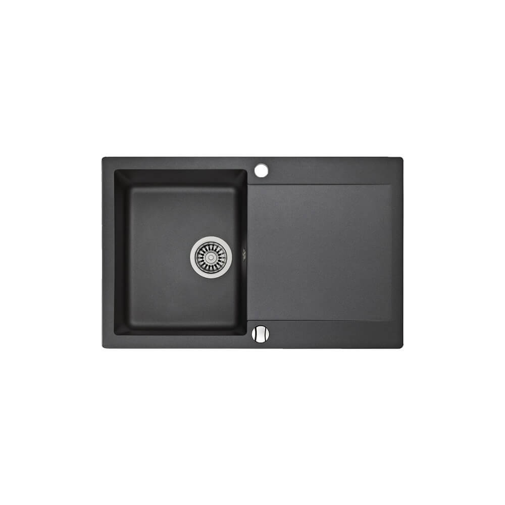 Мойка для кухни Teka Clivo 45 B-TQ 1B 1D Onyx Black