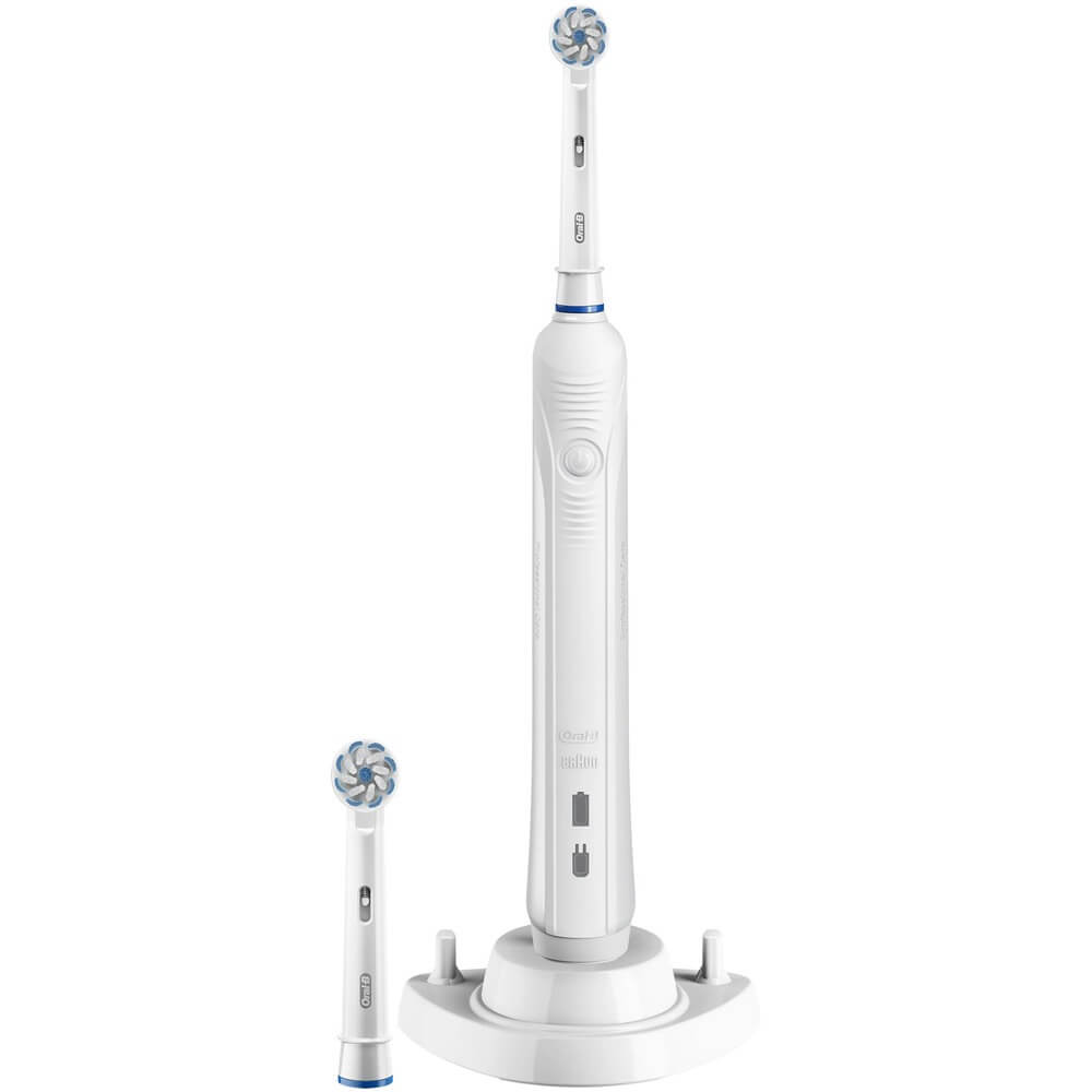 Электрическая зубная щетка Braun Oral-B Pro 800 D 16.524.3U, цвет белый - фото 1