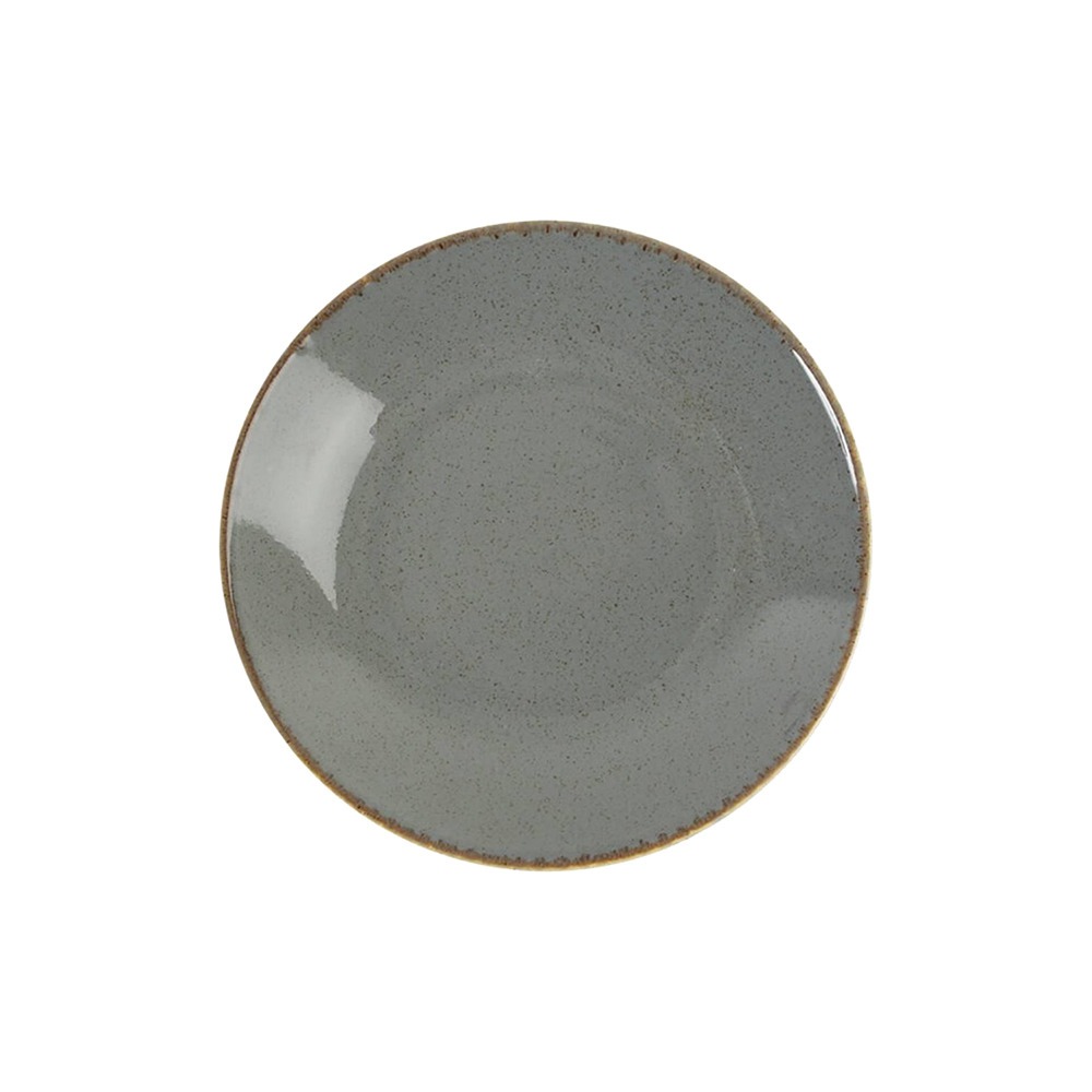 Тарелка Porland Dark Grey 197621