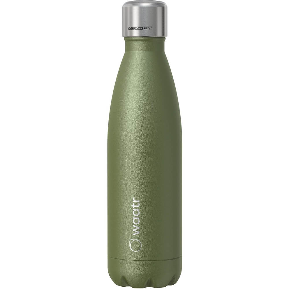 Умная бутылка для воды Waatr CrazyCap Pro CC-PRO-K-17, цвет зелёный