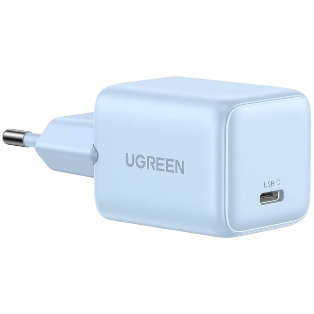 Зарядное устройство Ugreen X513 30W USB-C GaN Fast Charger EU синий (65010)
