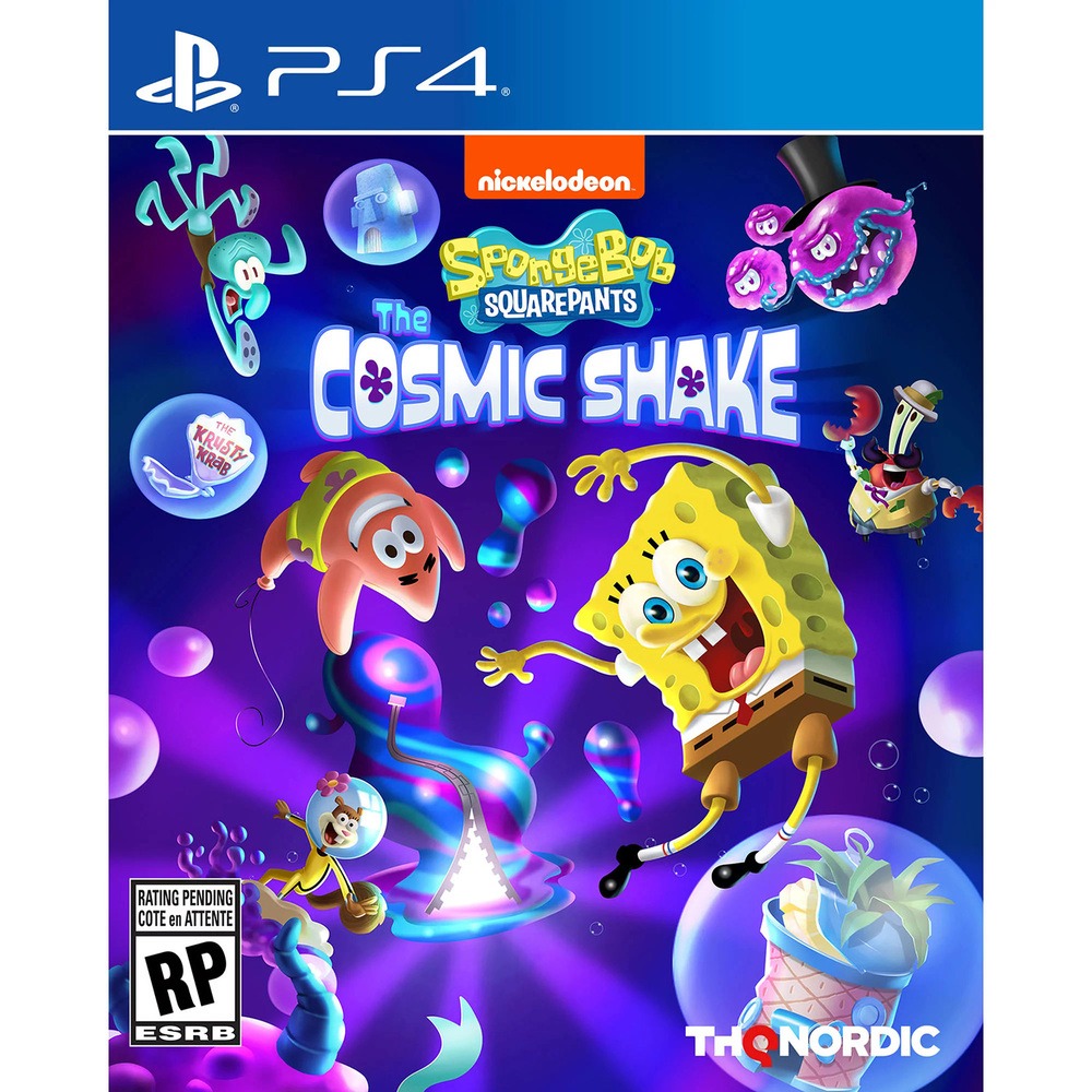 SpongeBob SquarePants. The Cosmic Shake PS4, русские субтитры
