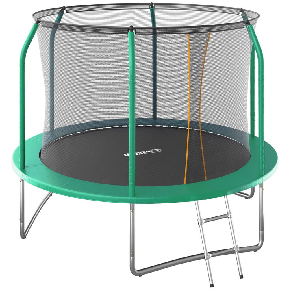 Батут UNIX Line Supreme Basic 8 ft Green (TRUSUB8G)
