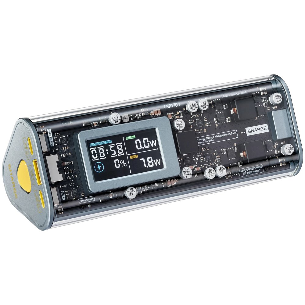 Внешний аккумулятор Sharge Shargeek 170 24000 мАч 170W серый