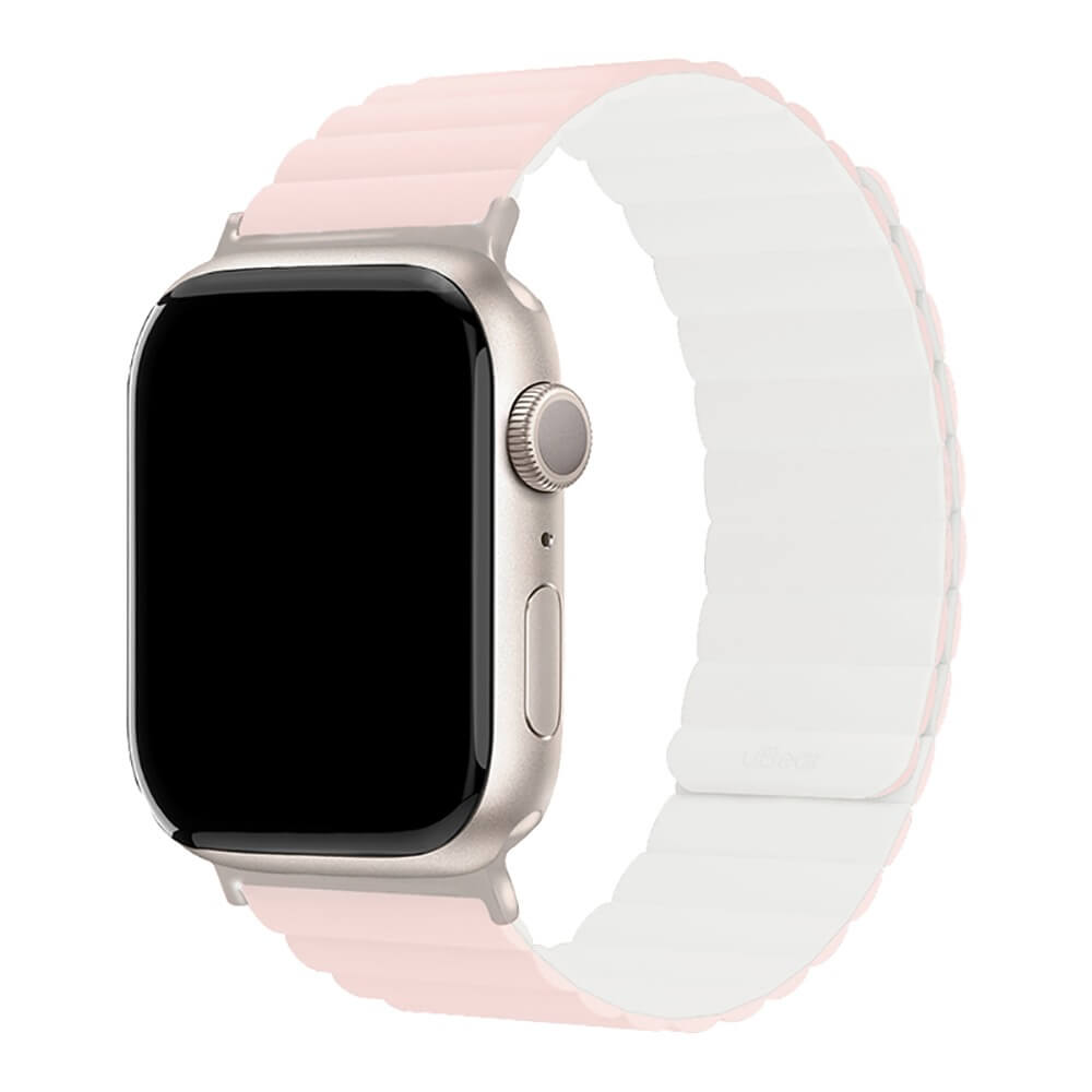 Ремешок для умных часов uBear Mode для Apple Watch S/M розово-бежевый (WB11RB01SM-AW) Mode для Apple Watch S/M розово-бежевый (WB11RB01SM-AW) - фото 1